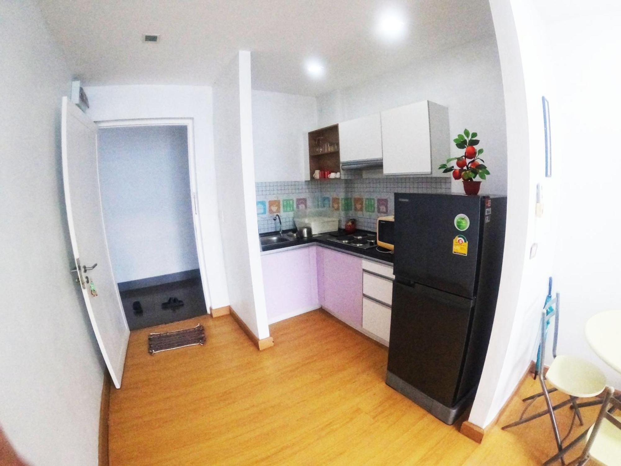 50m² 1 slaapkamer, 1 privé badkamer Appartement in Klong Muang Buitenkant foto